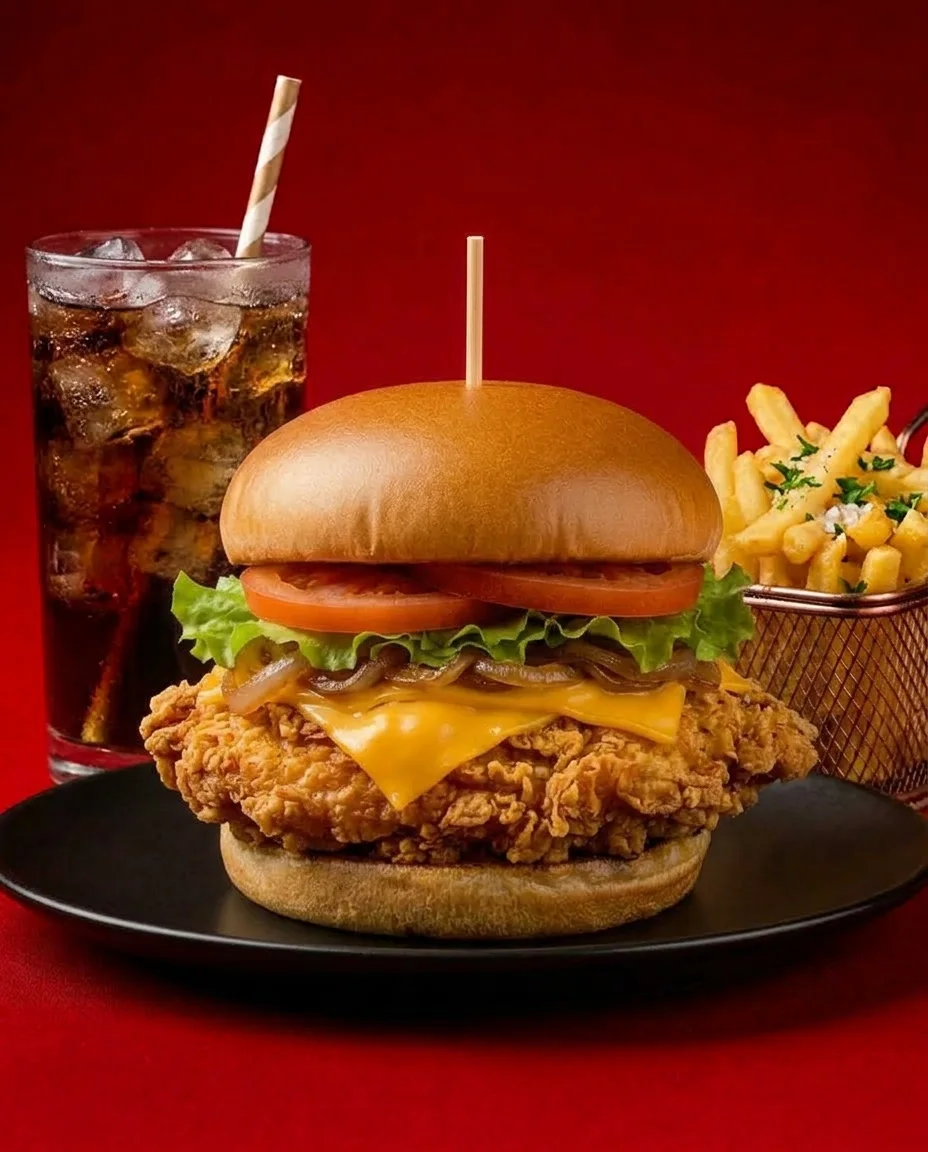 Burger Pollo crispy